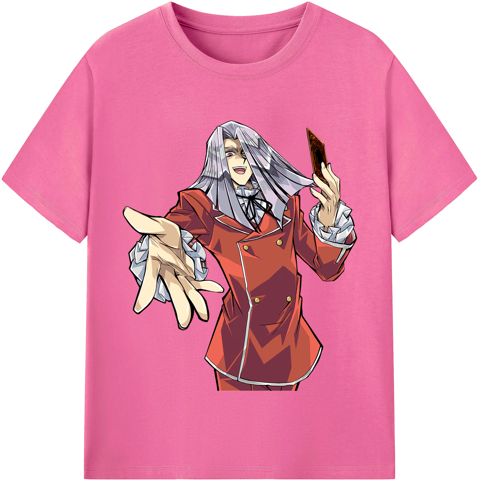 （画像用） 遊☆戯☆王 Yu-Gi-Oh! レディースカジュアルプリントTシャツ（綿100％）